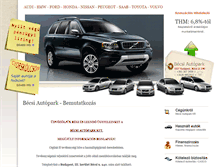 Tablet Screenshot of becsiautopark.hu
